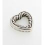 David Yurman Open Heart Cable Charm