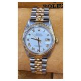 18K/Stainless Rolex Datejust Wristwatch