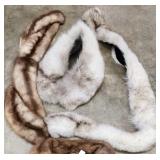 Three Vintage Fur Accessories