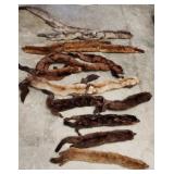 Group of Full Body Mink Collars