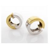 18K Huggie Earrings