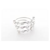 14K White Gold Phillips House Diamond Ring