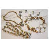 Four Costume Necklaces