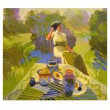 Keith Lindberg 42x50 O/C "Pasture Picnic"