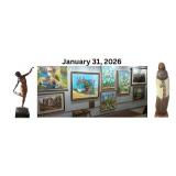 January Jewelry, Art, Decorative Arts