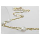 18K Yellow Gold David Yurman 36" Chain with Pearl