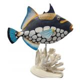 Denis C Lee Tropical Fish Sculpture