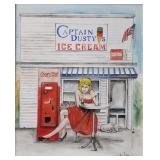 Denis C Lee 30x24 O/C "Coka Cola"