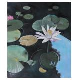 Denis C Lee 30x24 O/C Water Lily