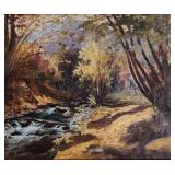 Frank J Girardin 15x18 O/C "Stream" Landscape