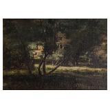 Frank J Girardin 12x18 O/B Country Home, Landscape