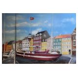 Denis C Lee 24x36 O/C Nyhavn Waterfront