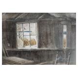 Lowell Ellsworth Smith 14x21 WC "A Cardinal"