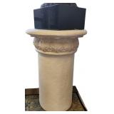 Corinthian Style Composition Pedestal