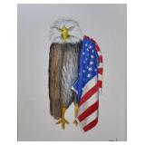 Denis C Lee 30x24 O/C "Eagle"