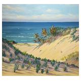 Attrib Frank V Dudley 27x30 O/C Dunes Lakeshore