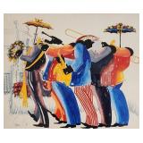 Theresa Taltavull 14x17 WC Jazz Band, New Orleans