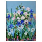 Louise McCall 43.5x31.5 A/C "Rose Garden"