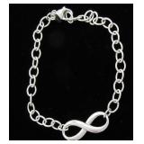 Tiffany & Co. Sterling Infinity Bracelet