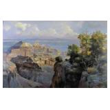Jerome Grimmer 30x48 O/C "Sundown, North Rim"