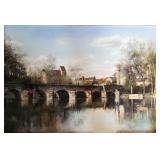 Claude Desmartres, The Loing in Grez Giclee