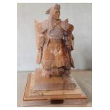 Oreland Joe, Alabaster Sculpture, "Old Time Medici
