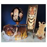 Group of Jungle Cat Decor