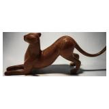 Loet Vanderveen Bronze Cheetah Figure, Ltd Ed