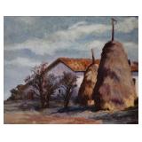 Unsigned, 11x14, O/B, French Countryside