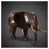 Loet Vanderveen Standing Elephant Ltd Ed Bronze