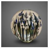 John Lotton Large Multi-Flora Paperweight