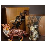 (2) Jay Strongwater Animal Figures