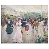 Karine Girard, 13x16, O/C, signed Lower left