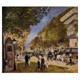 Les Grand Boulevard Reproduction Renoir