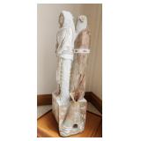 Navajo Alabaster Sculpture, signed 