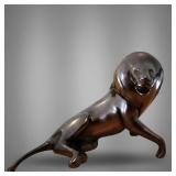 Loet Vanderveen Seated Lion Ltd Ed Bronze