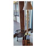 Floor Lamp, Two Magazine Holders