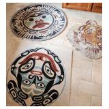 Three Art Rugs, Kuber Design