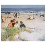 Allen, 16x20, O/C, Beach Scene