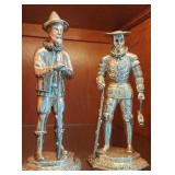 Pair of .800 Silver Figures, Rosenau, Germany