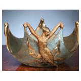 Erte "Ocean" Bronze Bowl, Ltd Edition