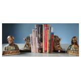Group of Reference Books, (2) Pair of Bookends