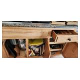 Two Cabinets of Kitchen Appliances and Utensils