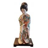 Kutani Porcelain Figure