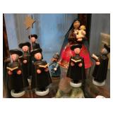 Group of German Figurines, Erzegebirge Choir