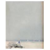 Andre Gisson, 18x14, O/B, Beach Scene