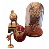 Group of 3, Egg Motif Accessories, Faberge