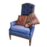 French Style Chair and Pillows