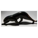 Loet Vanderveen Bronze Panther Figure, Ltd Ed