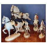 Group of European Porcelain Figures